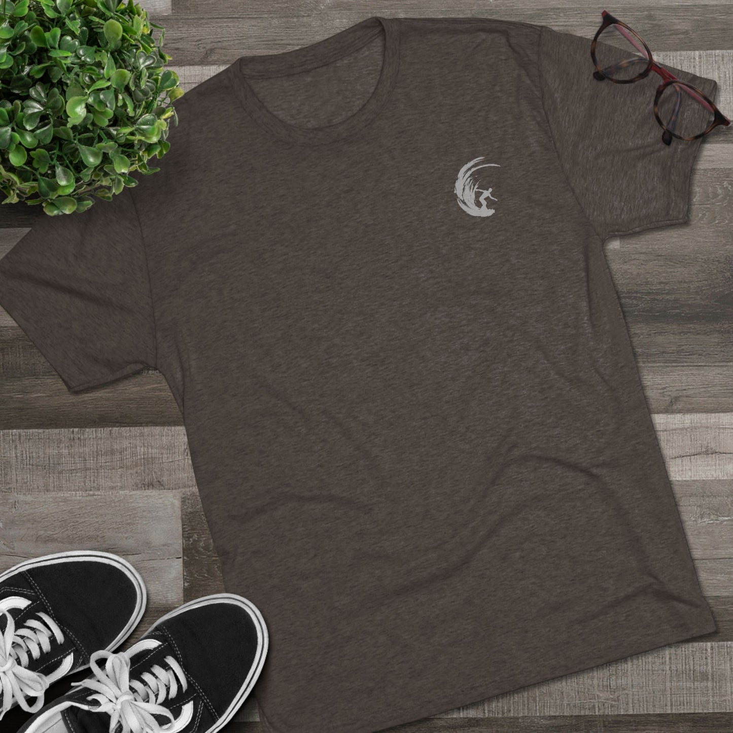 Ride the Wave Unisex Triblend Crew Tee