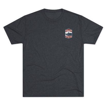 Mokulua Islands Surf Unisex Tri-Blend Crew Tee