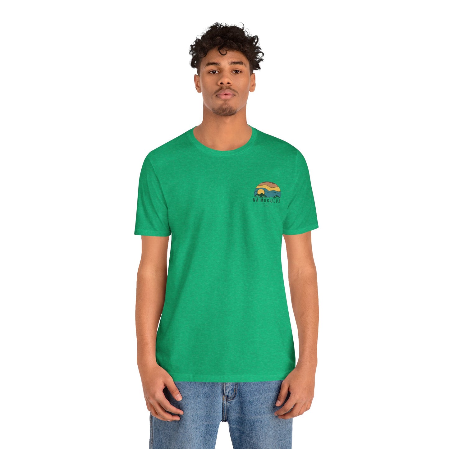 Nā Mokulua Wavy Unisex Jersey Short Sleeve Tee