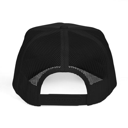 Embroidered Dog Trucker Hat | Minimal Line Art Cap