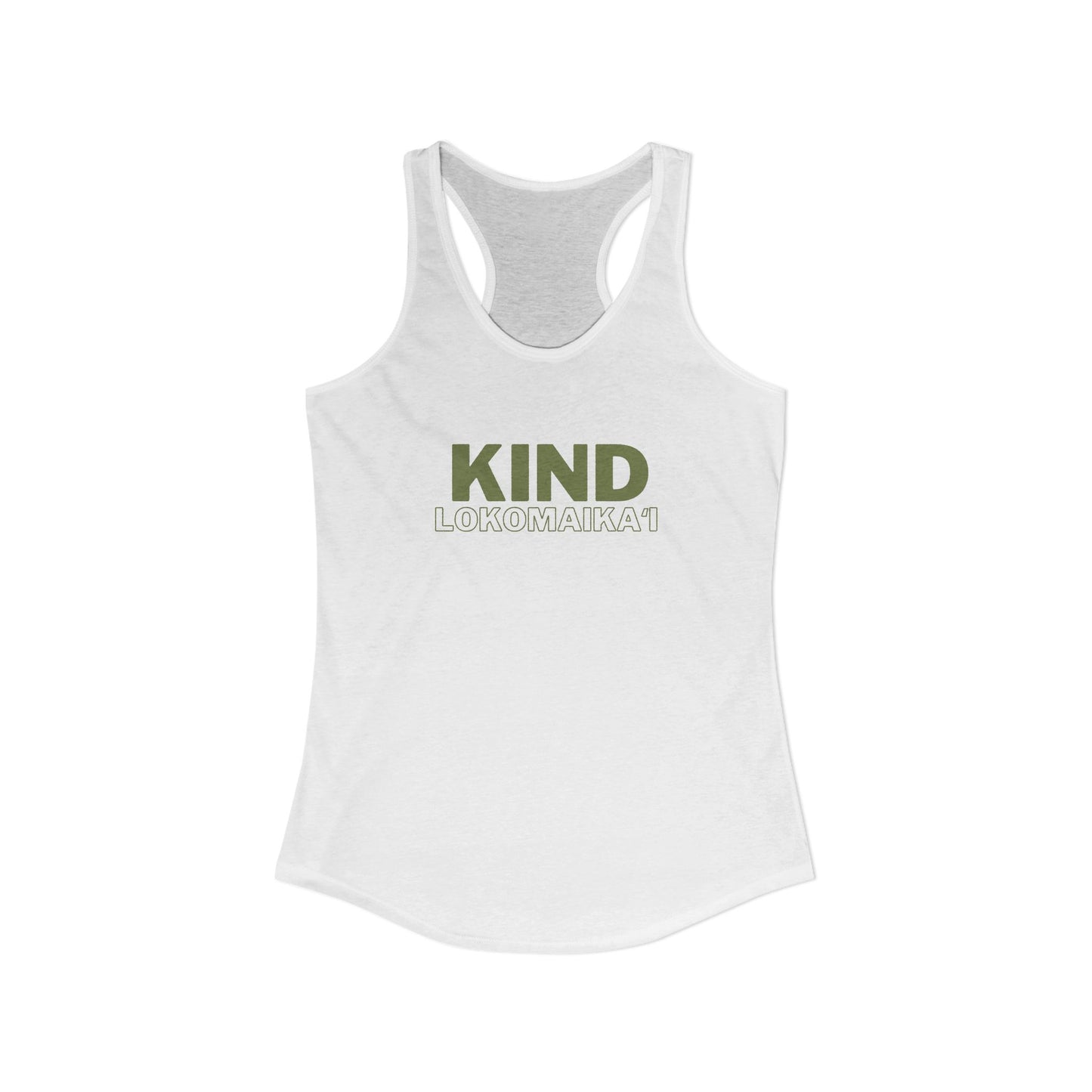 KIND – Lokomaikaʻi Racerback Tank – Aloha in Action