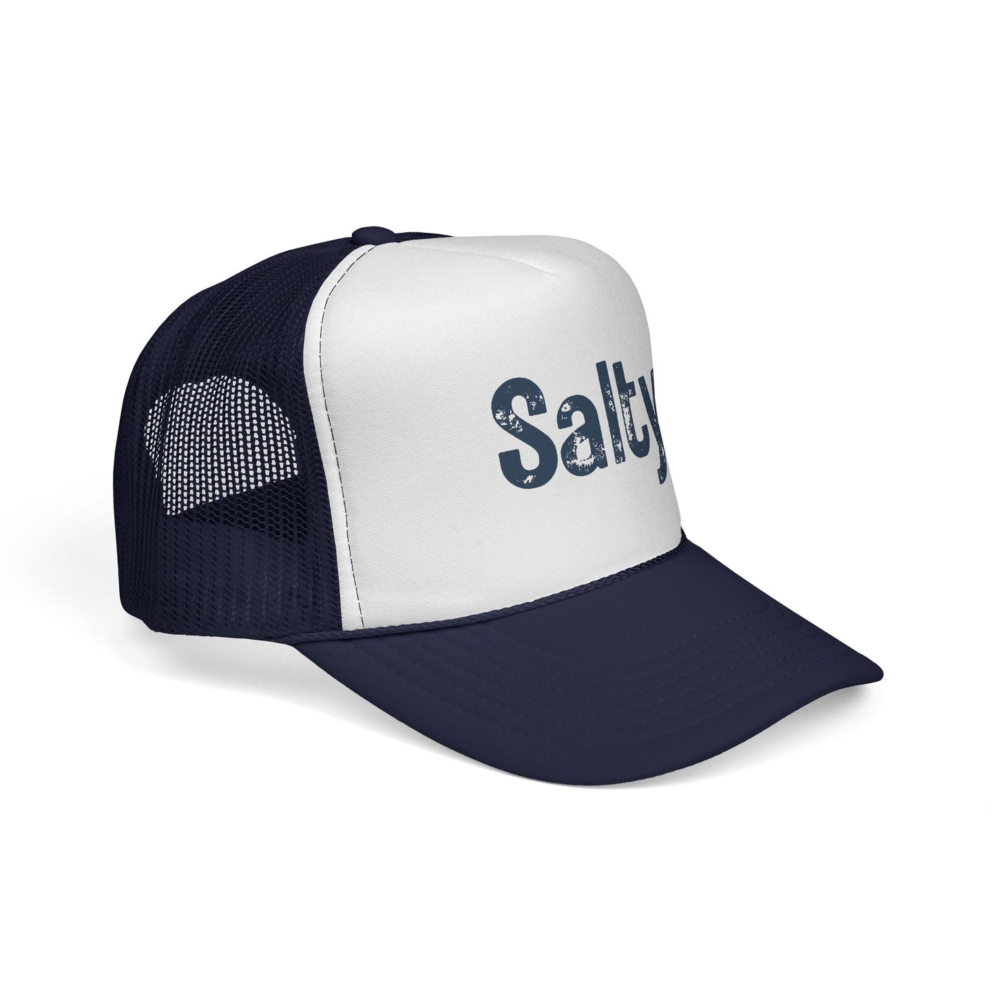 Salty Trucker Hat | Beach-Inspired Mesh Cap