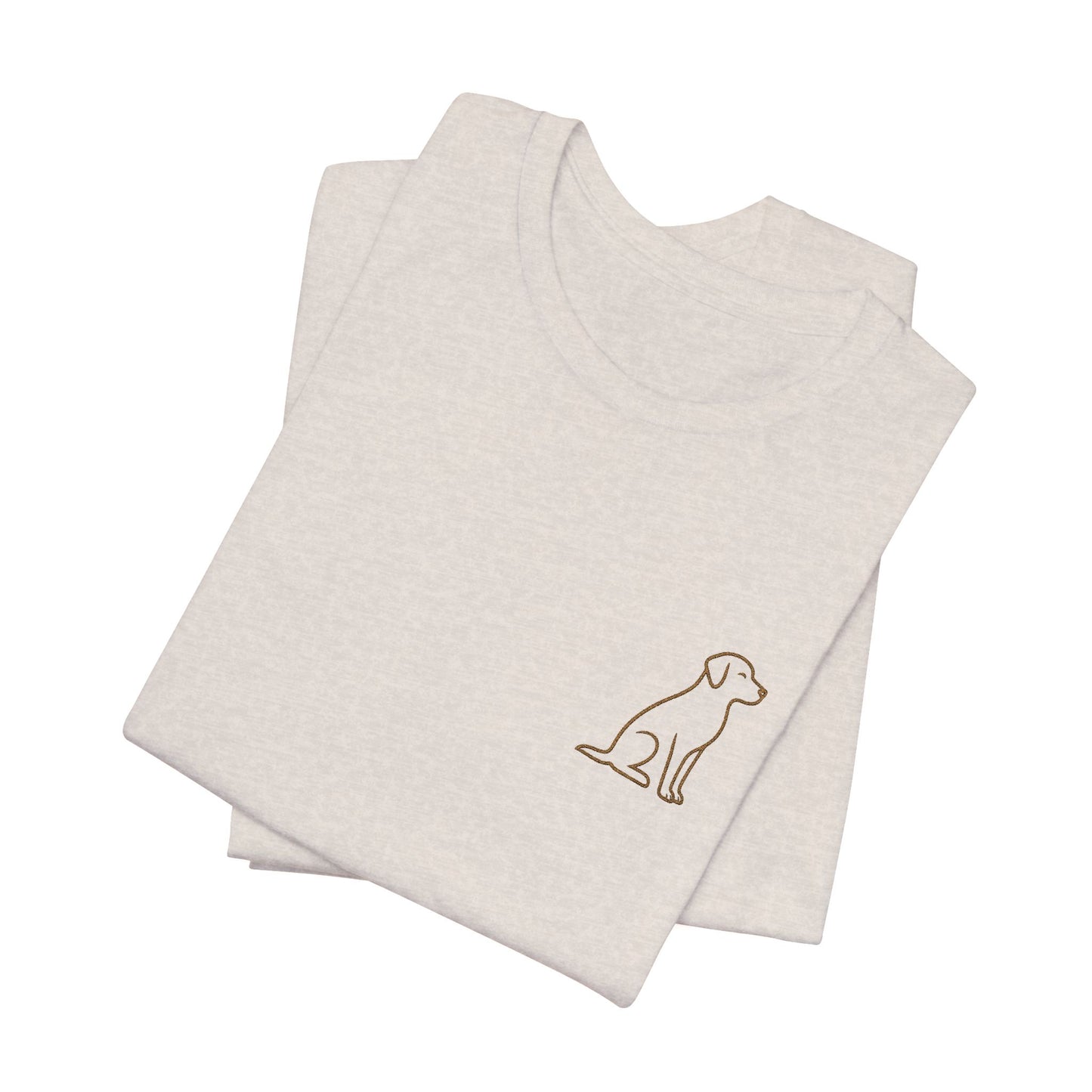 Signature Dog Embroidered Tee