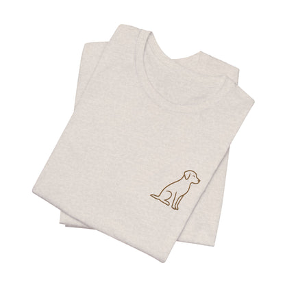 Signature Dog Embroidered Tee