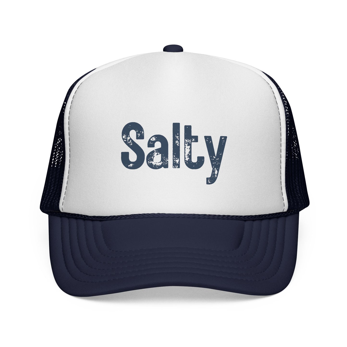 Salty Trucker Hat | Beach-Inspired Mesh Cap