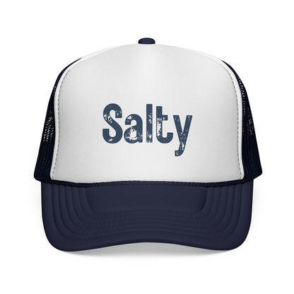 Salty Trucker Hat | Beach-Inspired Mesh Cap