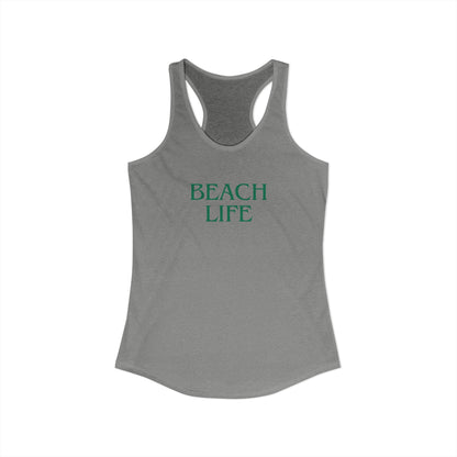 Beach Life Racerback Tank – Salty Air, Sandy Toes