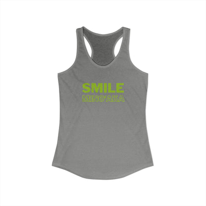 SMILE – Minoʻaka Racerback Tank – Aloha Starts Here