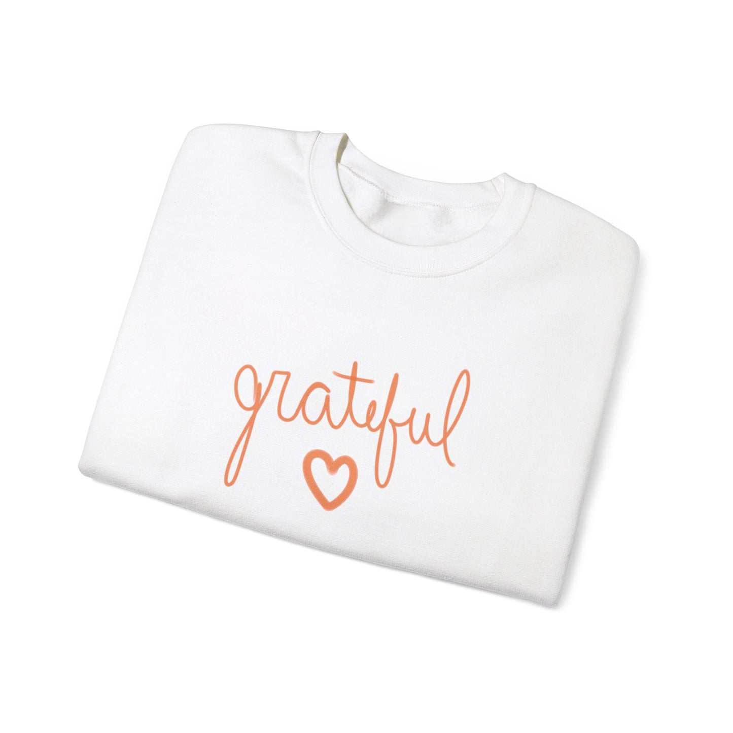 Grateful Heart Unisex Heavy Blend Crewneck Sweatshirt