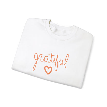 Grateful Heart Unisex Heavy Blend Crewneck Sweatshirt