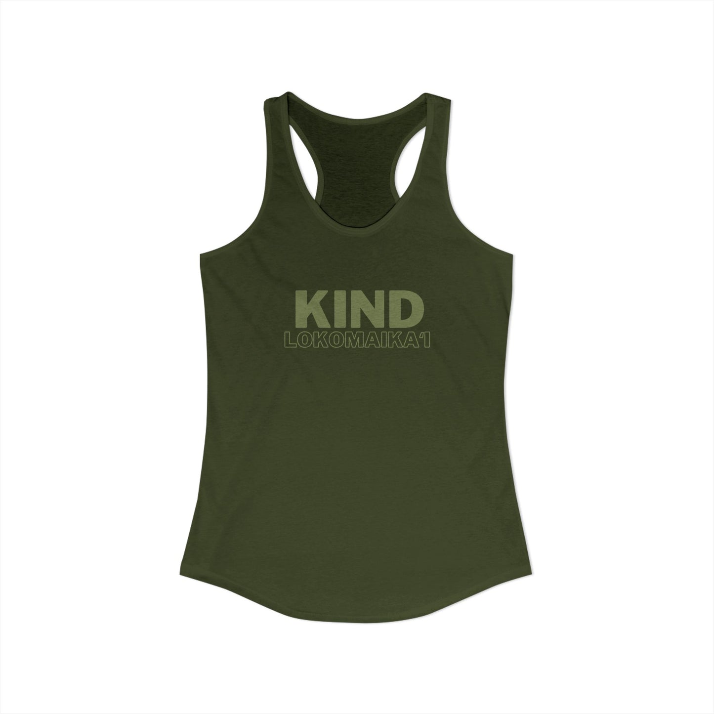 KIND – Lokomaikaʻi Racerback Tank – Aloha in Action