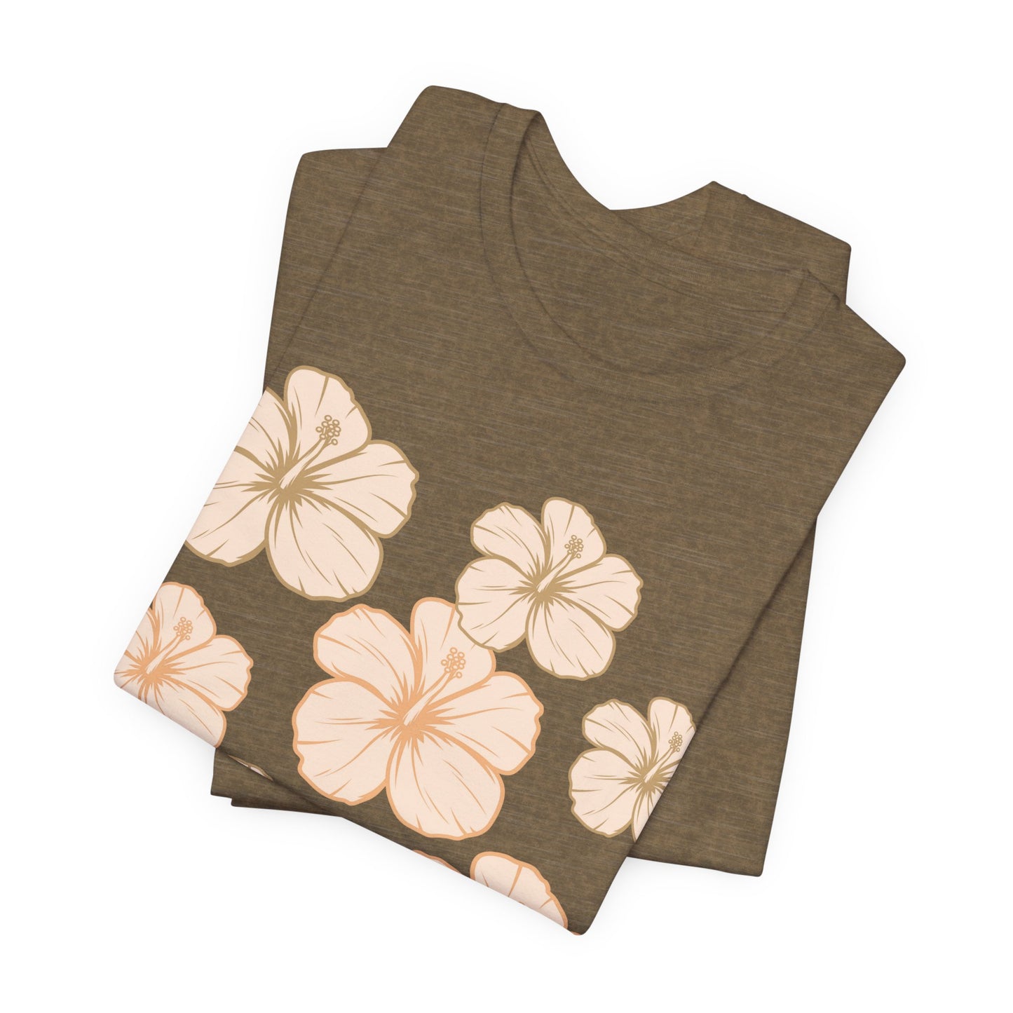 HIbiscus All Over Unisex Jersey Tee
