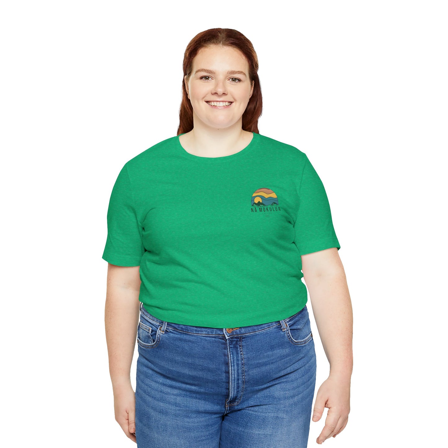 Nā Mokulua Wavy Unisex Jersey Short Sleeve Tee
