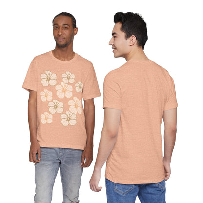 HIbiscus All Over Unisex Jersey Tee