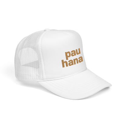 Pau Hana Trucker Hat | Embroidered Island Style Cap