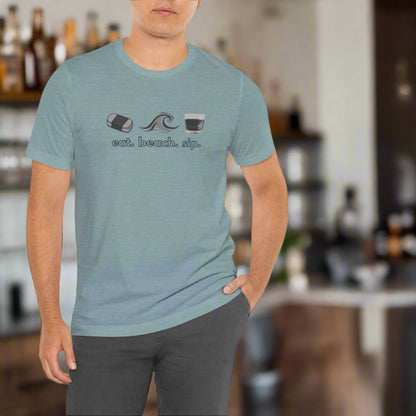 Eat Beach Sip Graphic Tee