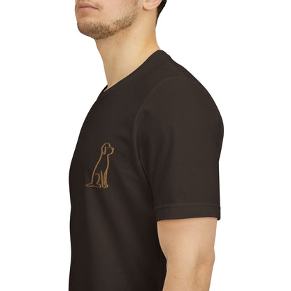 Signature Dog Embroidered Tee