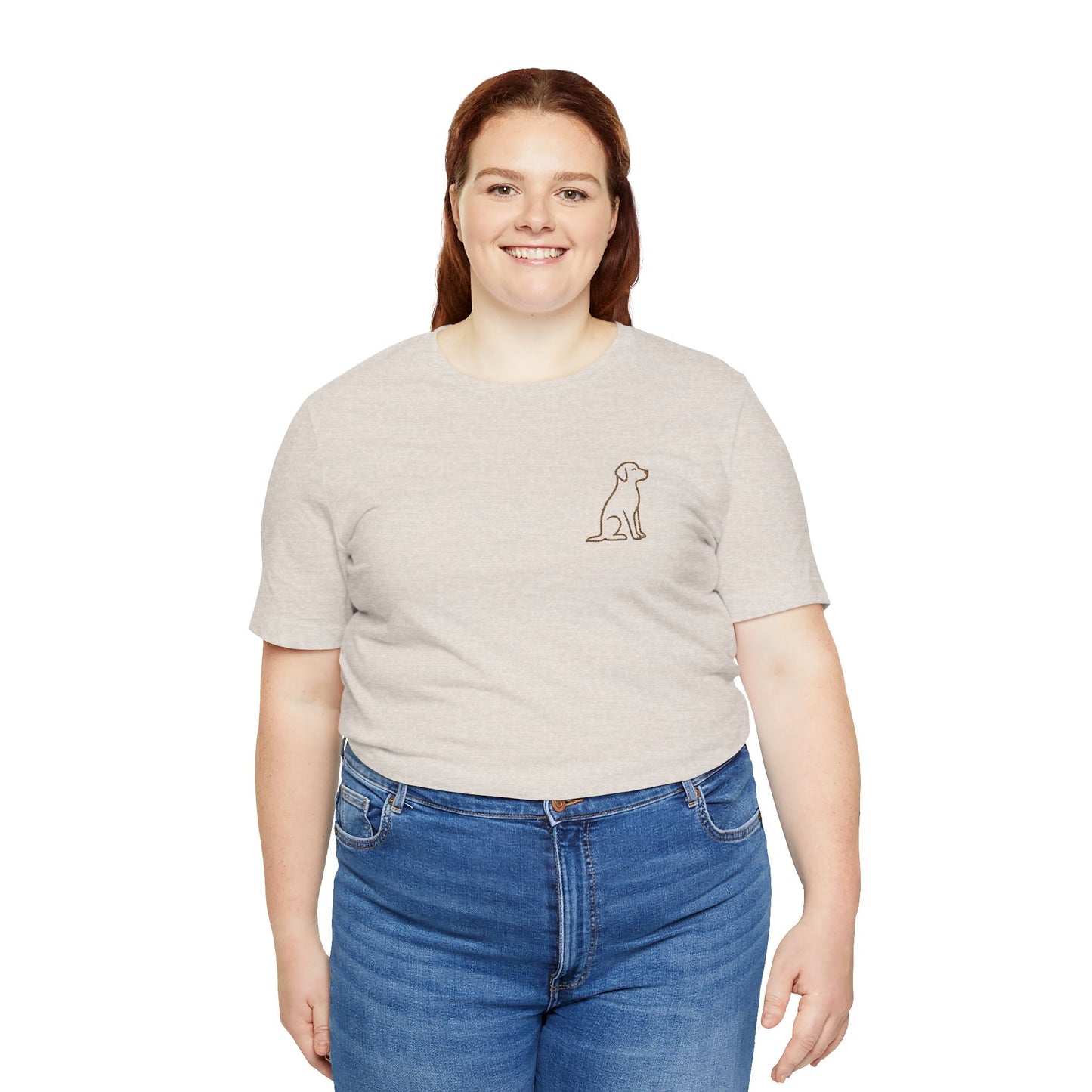 Signature Dog Embroidered Tee