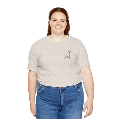 Signature Dog Embroidered Tee