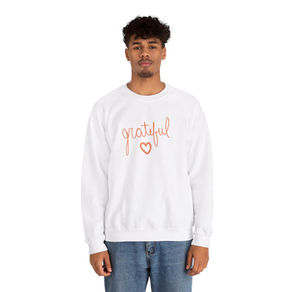 Grateful Heart Unisex Heavy Blend Crewneck Sweatshirt