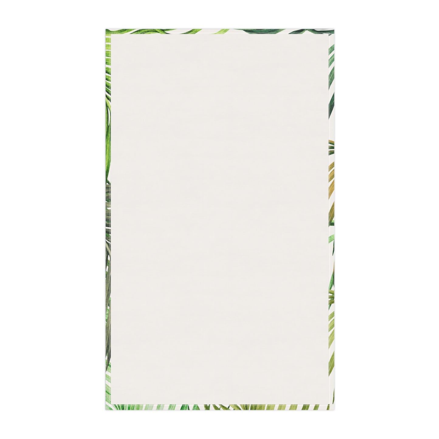 Watercolor Palm Tea Towel