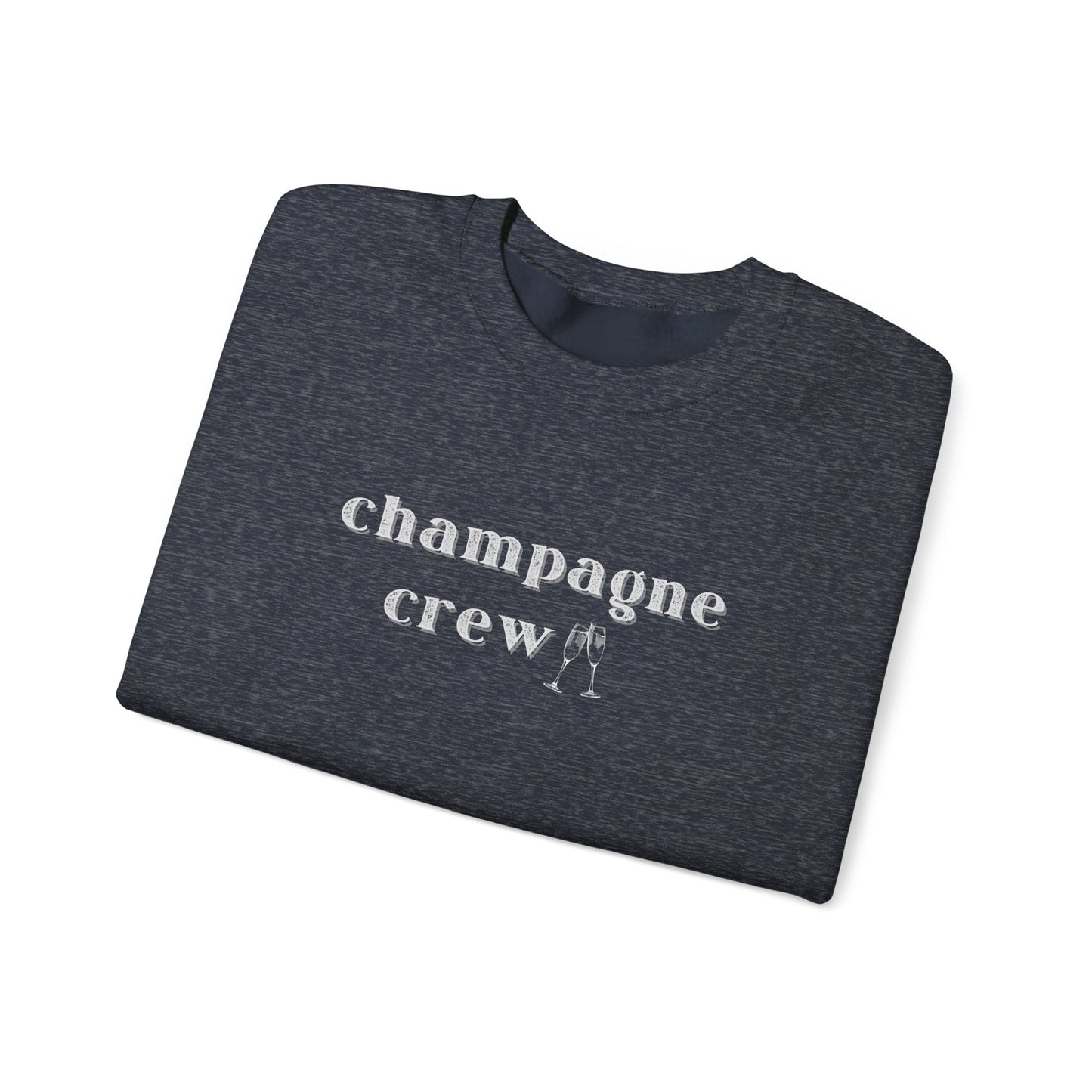 Champagne Crew Unisex Heavy Blend Crewneck Sweatshirt