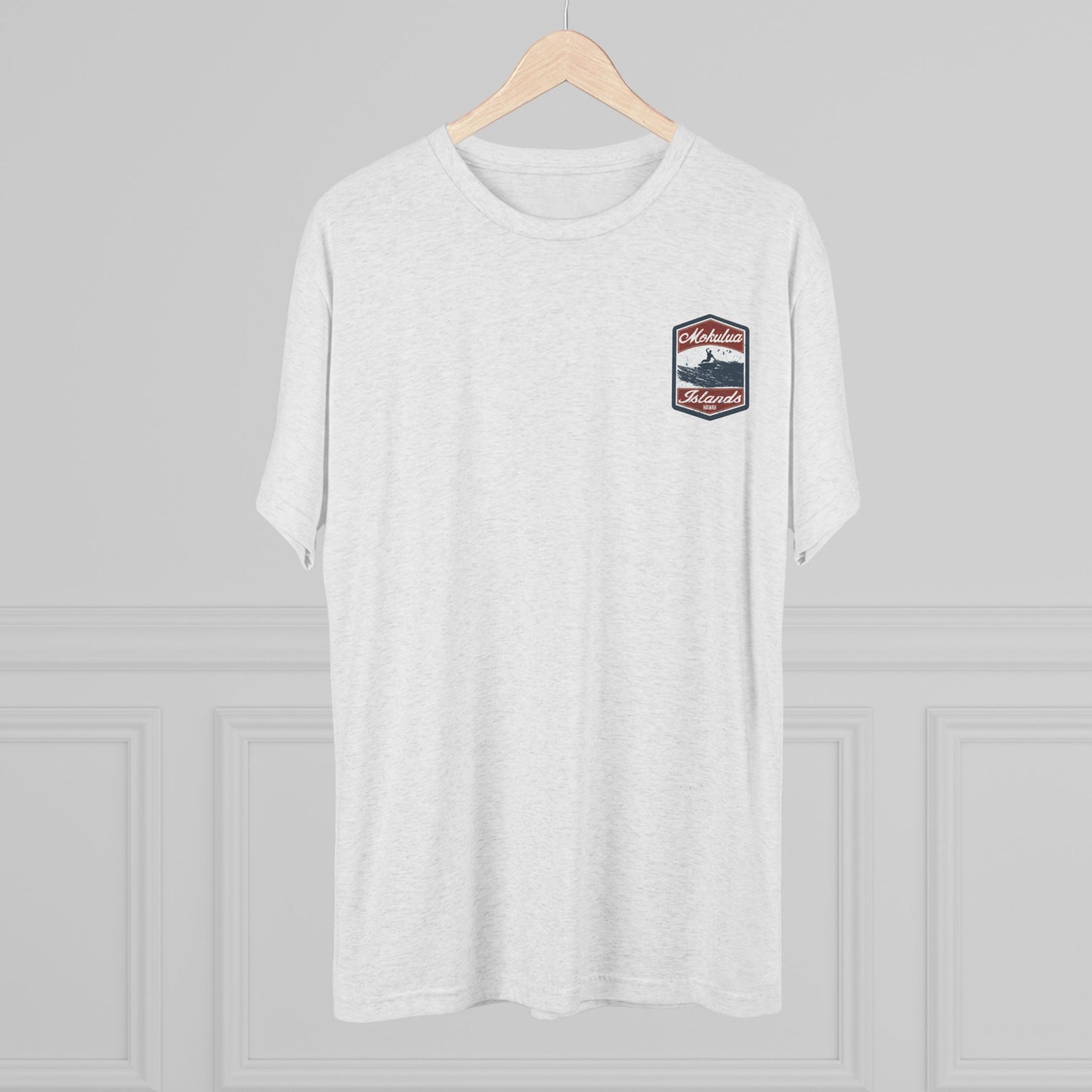 Mokulua Islands Surf Unisex Tri-Blend Crew Tee