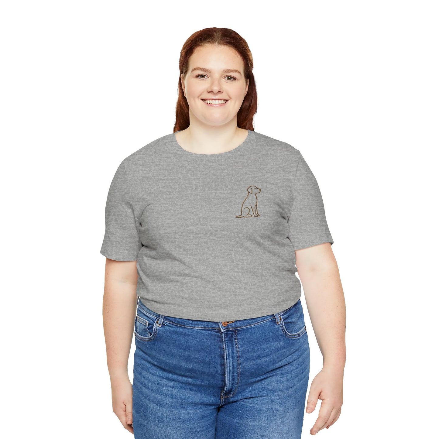 Signature Dog Embroidered Tee