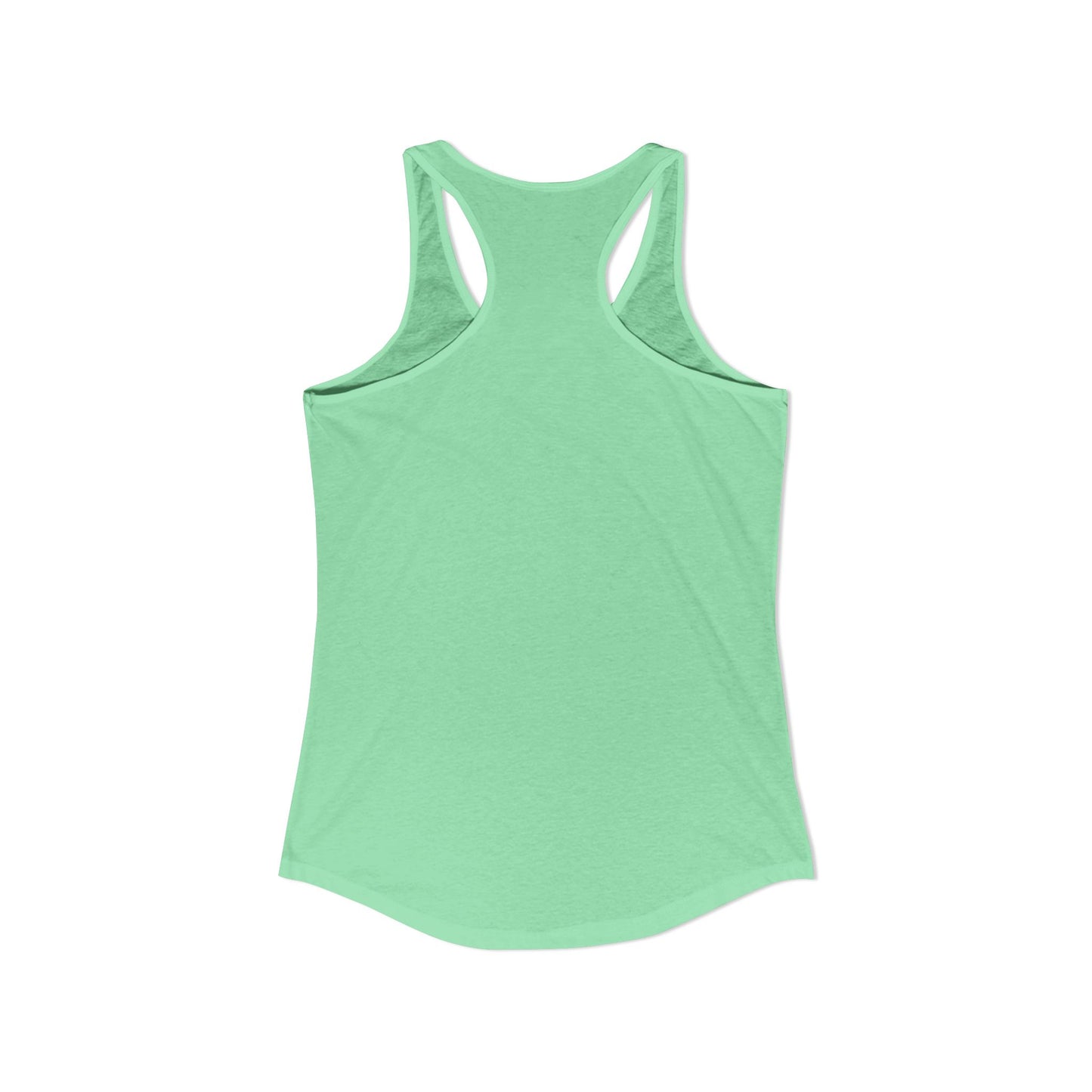 Hauʻoli Stacked Triblend Racerback Tank | Happy Hawaii Tank