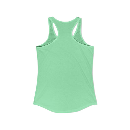 Hauʻoli Stacked Triblend Racerback Tank | Happy Hawaii Tank