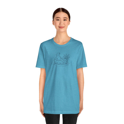 Koa Pineapple Floatie Dog Tee | Coastal Hawaii Tee