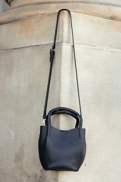 Mini Bucket Crossbody Tote