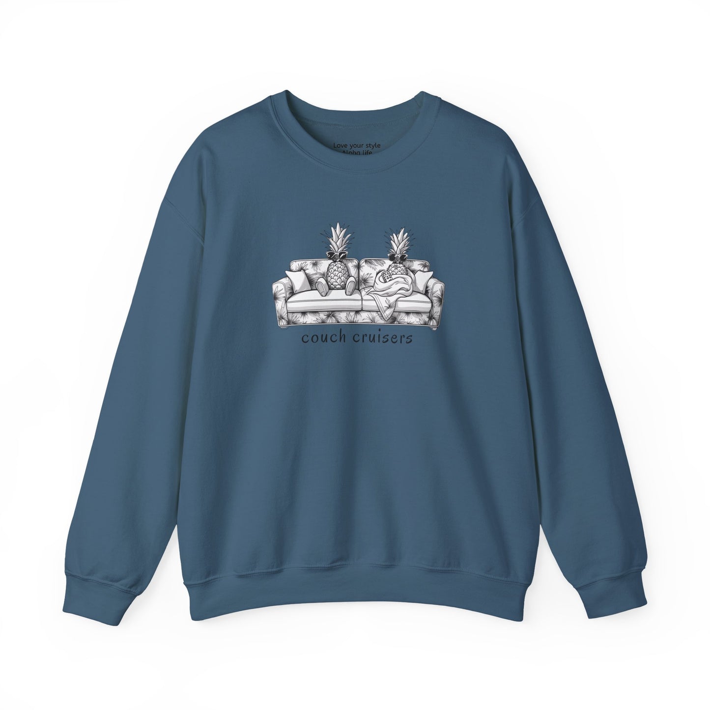 Couch Cruisers Sweatshirt – Pineapple Lounge Club Edition