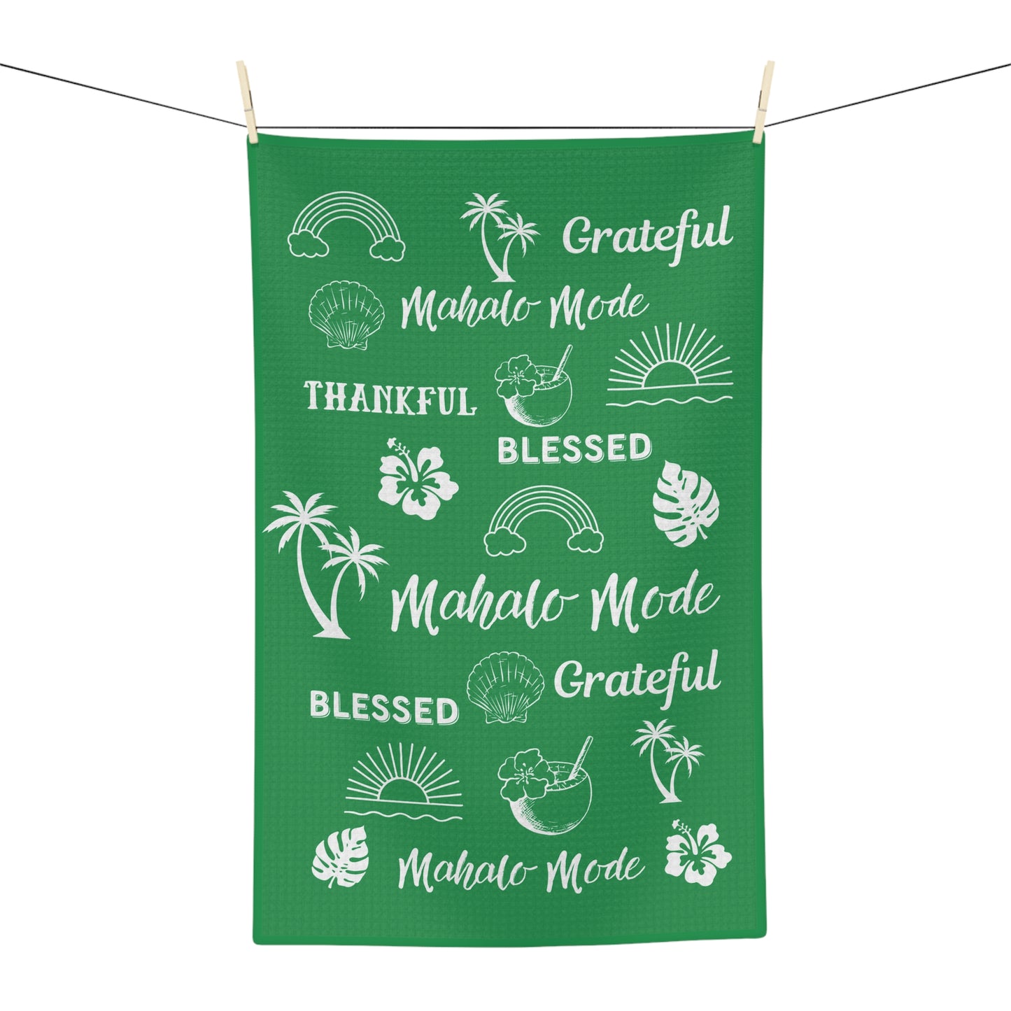 Kitchen Towel Mahalo Mode Green