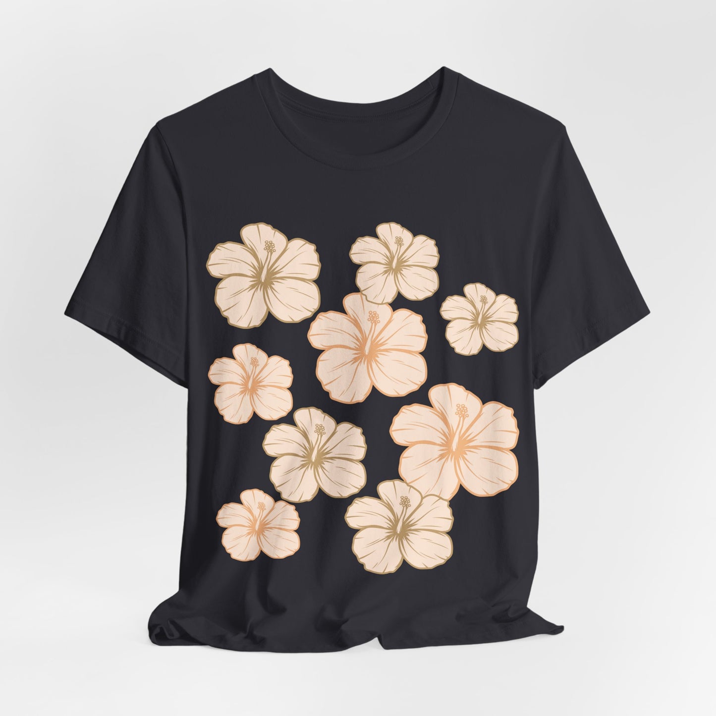 HIbiscus All Over Unisex Jersey Tee