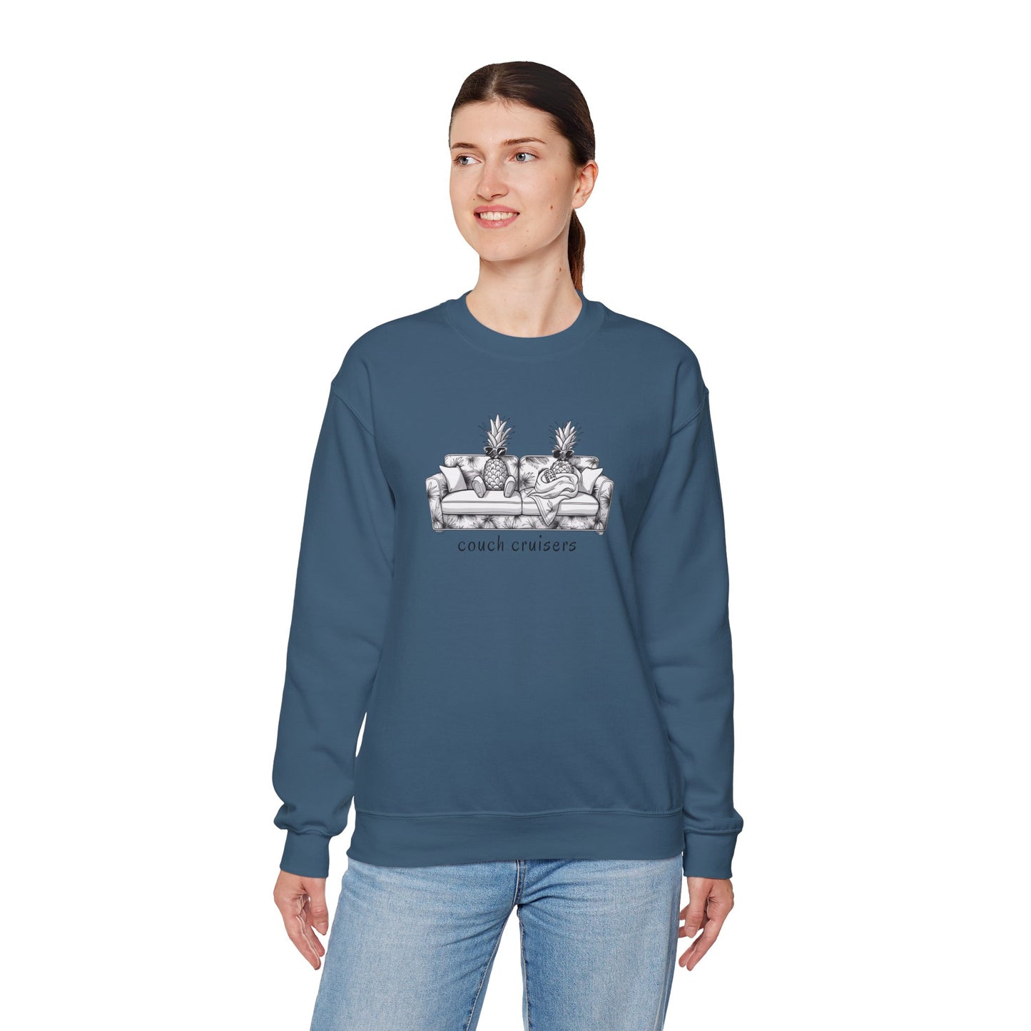 Couch Cruisers Sweatshirt – Pineapple Lounge Club Edition