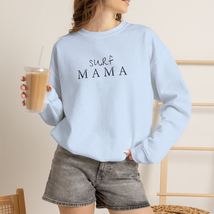 Surf Mama Sweatshirt | Hawaii Beach Graphic Pullover