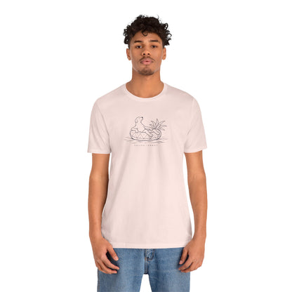 Koa Pineapple Floatie Dog Tee | Coastal Hawaii Tee