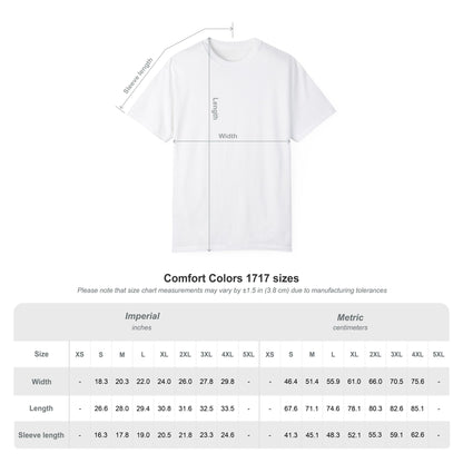 Beach & Books Embroidered Tee – Comfort Colors Unisex T-Shirt