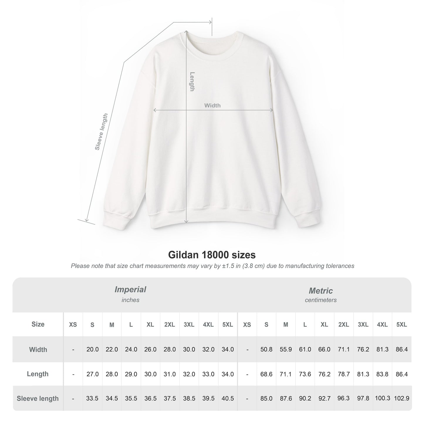 Happy Go Lucky Unisex Heavy Blend Crewneck Sweatshirt