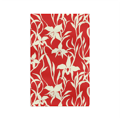 Red Orchid Hawaiʻi Kitchen Towel
