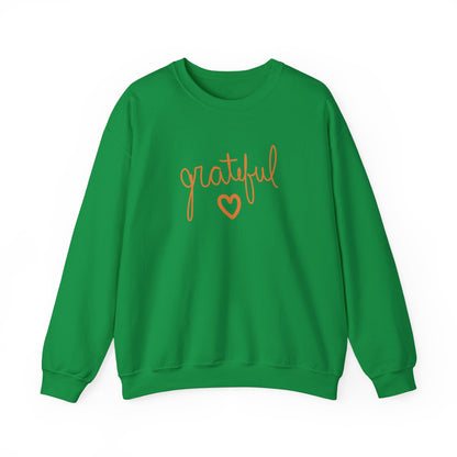 Grateful Heart Unisex Heavy Blend Crewneck Sweatshirt