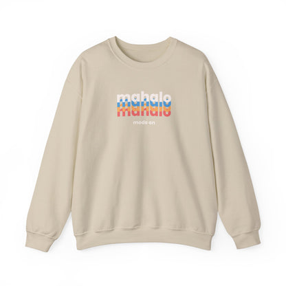 Mahalo Mode On Unisex Heavy Blend Crewneck Sweatshirt