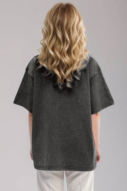 Basic Bae Cotton Round Neck Half Sleeve Tee