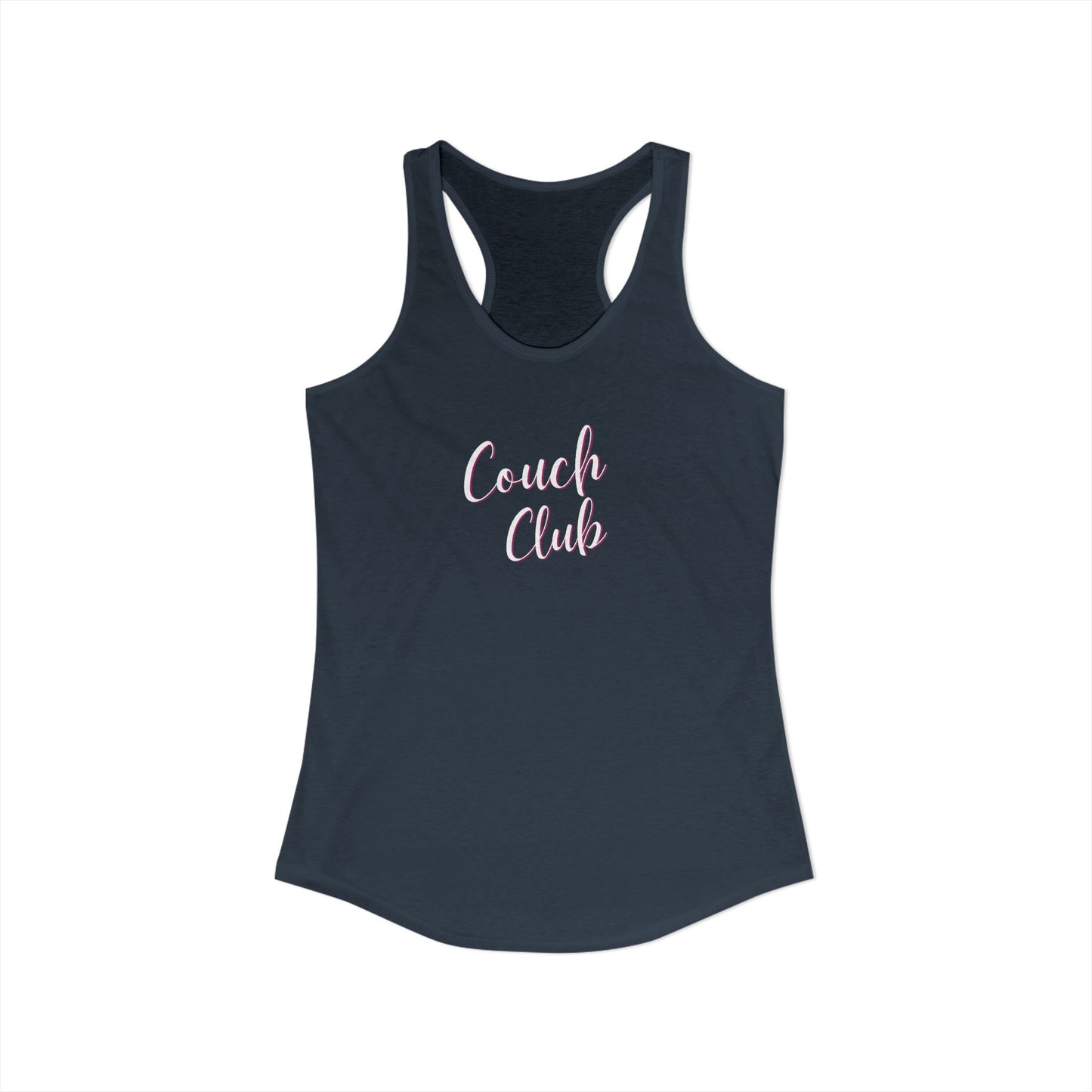 Couch Club Racerback Tank – Comfy Is the Vibe