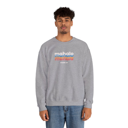 Mahalo Mode On Unisex Heavy Blend Crewneck Sweatshirt