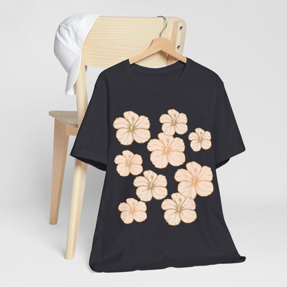 HIbiscus All Over Unisex Jersey Tee
