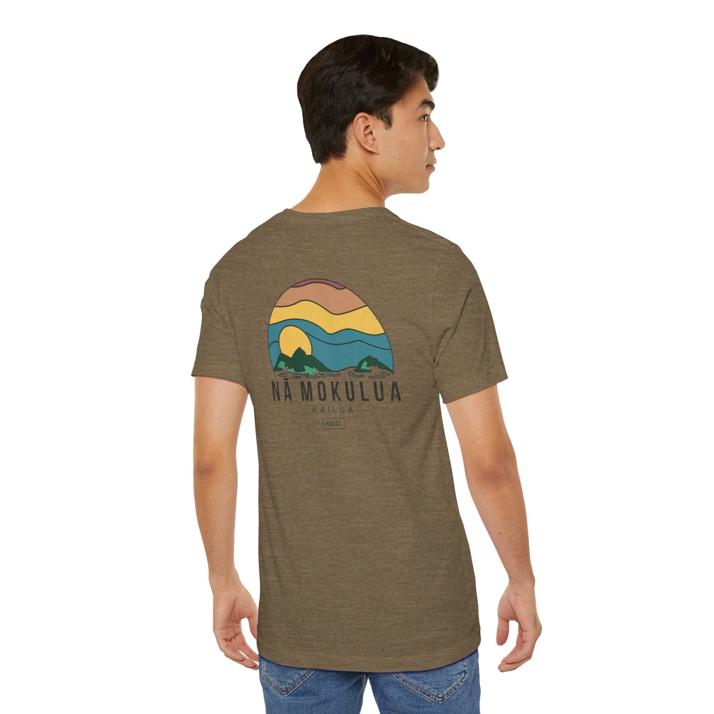 Nā Mokulua Wavy Unisex Jersey Short Sleeve Tee