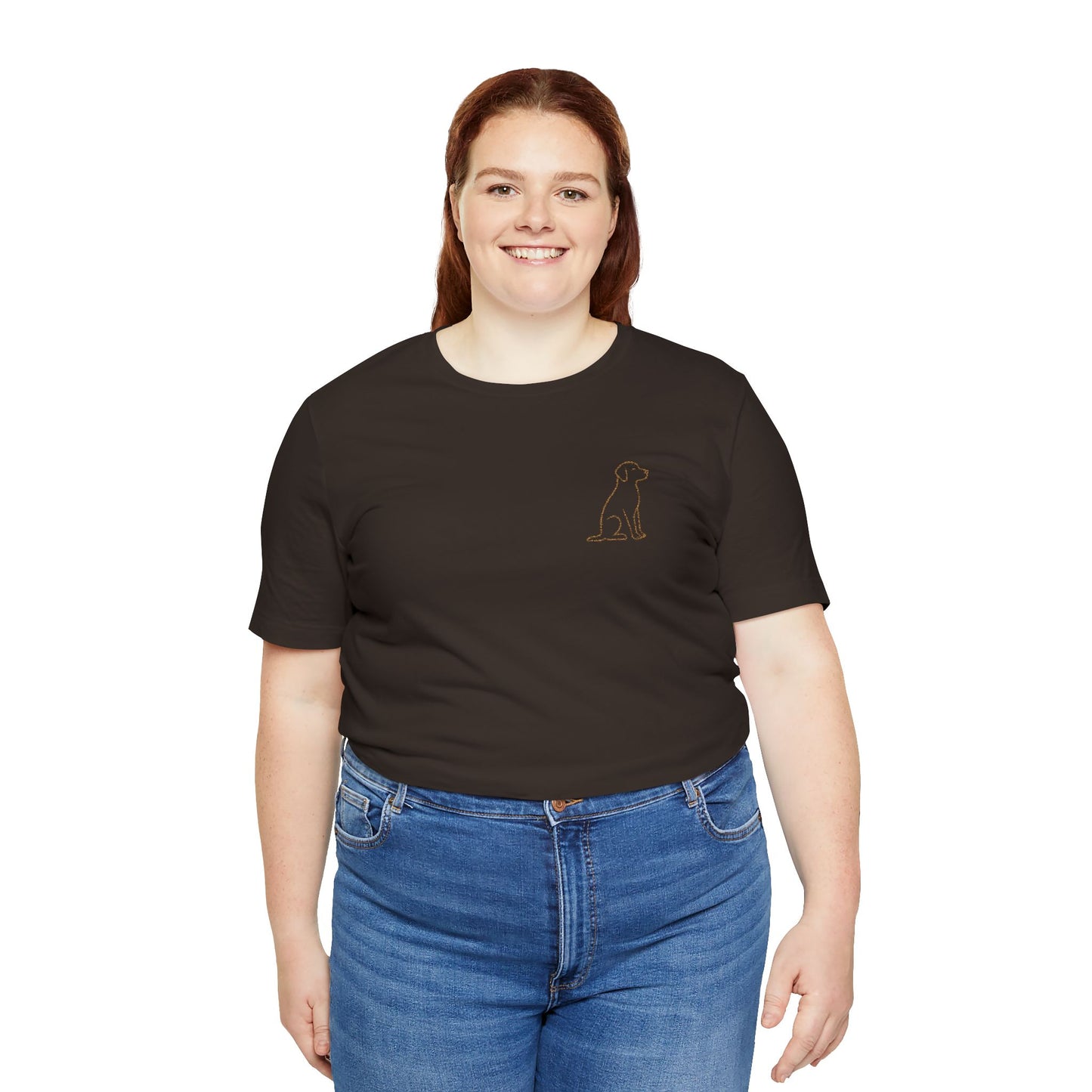 Signature Dog Embroidered Tee
