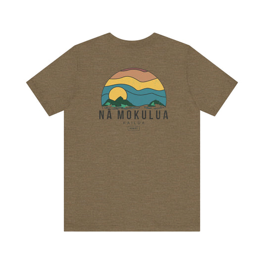 Nā Mokulua Wavy Unisex Jersey Short Sleeve Tee